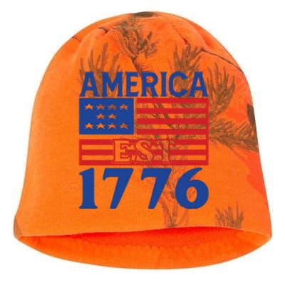 Memorial Day T  America Est Kati - Camo Knit Beanie