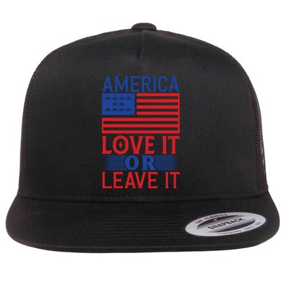 Memorial Day T  America Flat Bill Trucker Hat