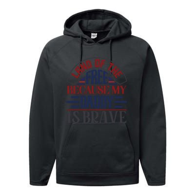 Memorial Day T Performance Fleece Hoodie