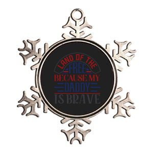 Memorial Day T Metallic Star Ornament