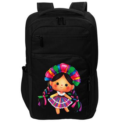 Muneca De Trapo Mexicana Mazahua Mexicans Otomi Maria Lele Impact Tech Backpack