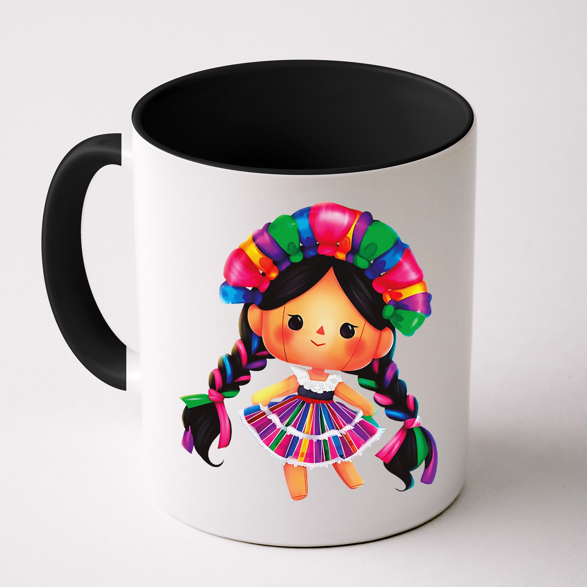 Muneca De Trapo Mexicana Mazahua Mexicans Otomi Maria Lele Mug
