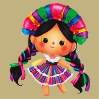 Muneca De Trapo Mexicana Mazahua Mexicans Otomi Maria Lele Hoodie