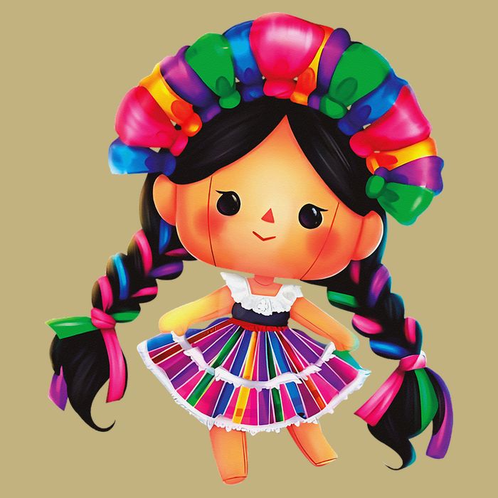 Muneca De Trapo Mexicana Mazahua Mexicans Otomi Maria Lele Hoodie