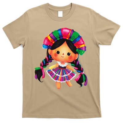 Muneca De Trapo Mexicana Mazahua Mexicans Otomi Maria Lele T-Shirt