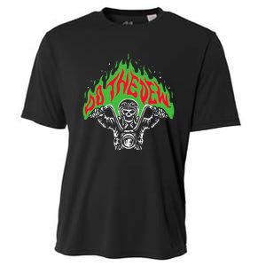 Mtn Dew Throttle Up Out Of Hell Cooling Performance Crew T-Shirt