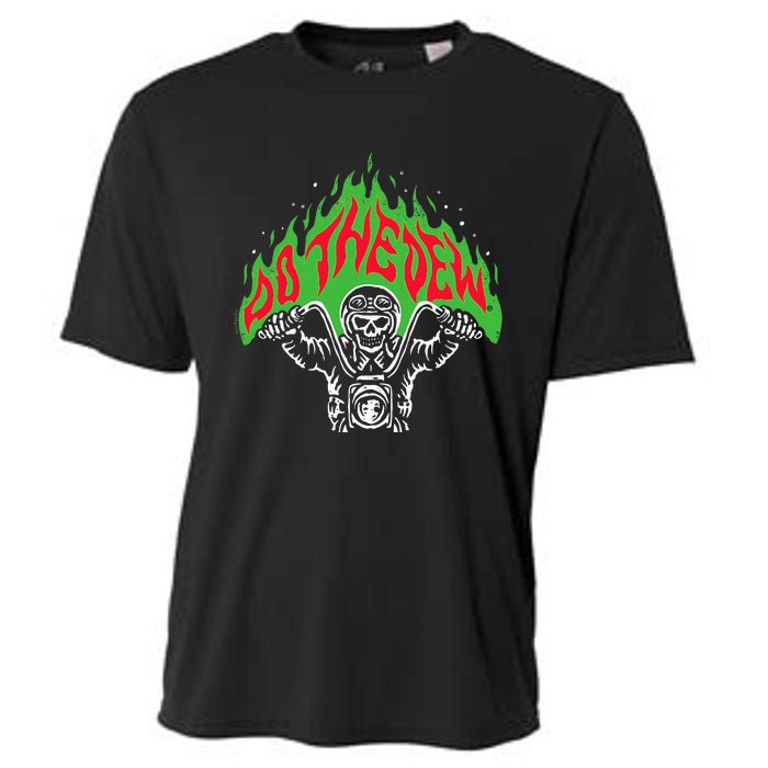 Mtn Dew Throttle Up Out Of Hell Cooling Performance Crew T-Shirt