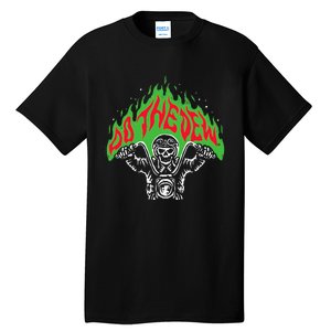 Mtn Dew Throttle Up Out Of Hell Tall T-Shirt