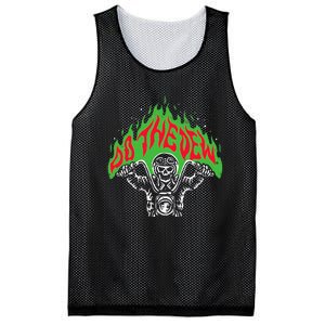 Mtn Dew Throttle Up Out Of Hell Mesh Reversible Basketball Jersey Tank