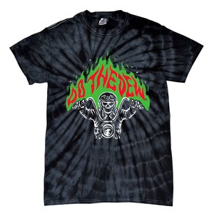 Mtn Dew Throttle Up Out Of Hell Tie-Dye T-Shirt