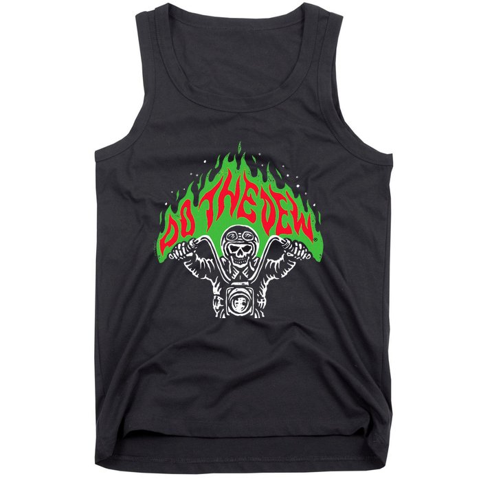 Mtn Dew Throttle Up Out Of Hell Tank Top