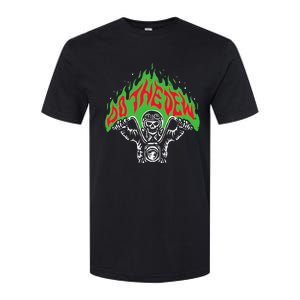 Mtn Dew Throttle Up Out Of Hell Softstyle CVC T-Shirt