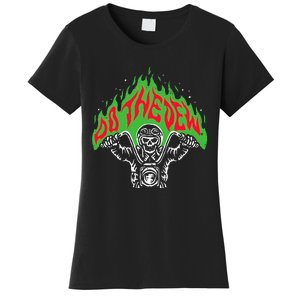 Mtn Dew Throttle Up Out Of Hell Women's T-Shirt