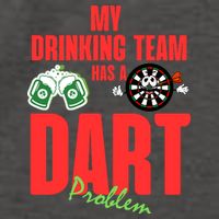 My Drinking Team Has A Dart Problem Vector Backpack