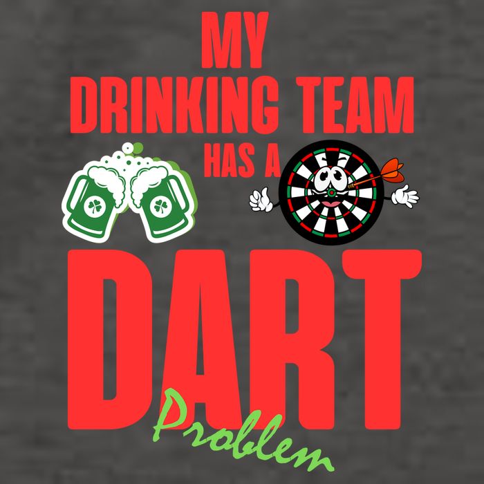 My Drinking Team Has A Dart Problem Vector Backpack