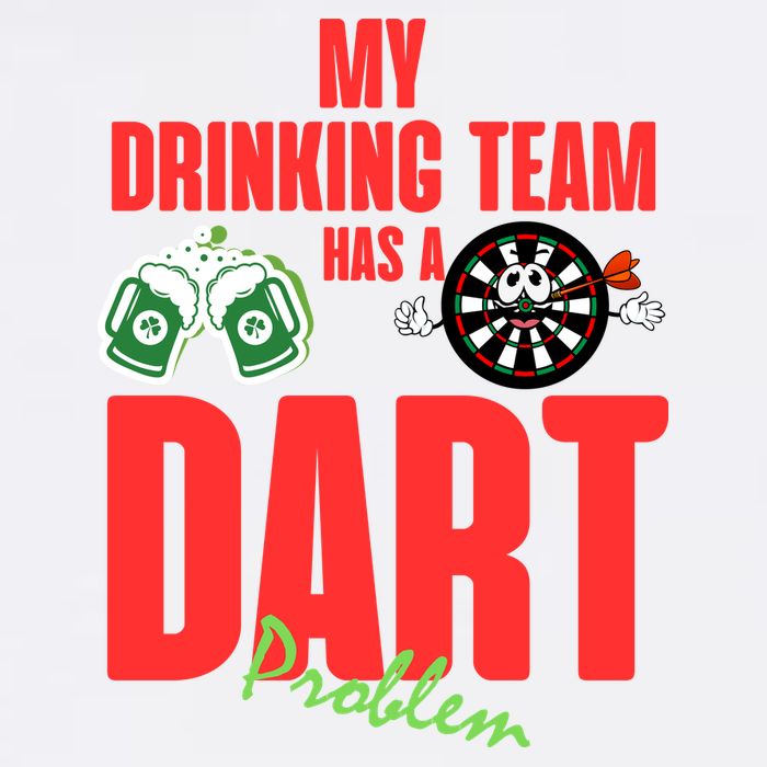My Drinking Team Has A Dart Problem Garment-Dyed Sweatshirt