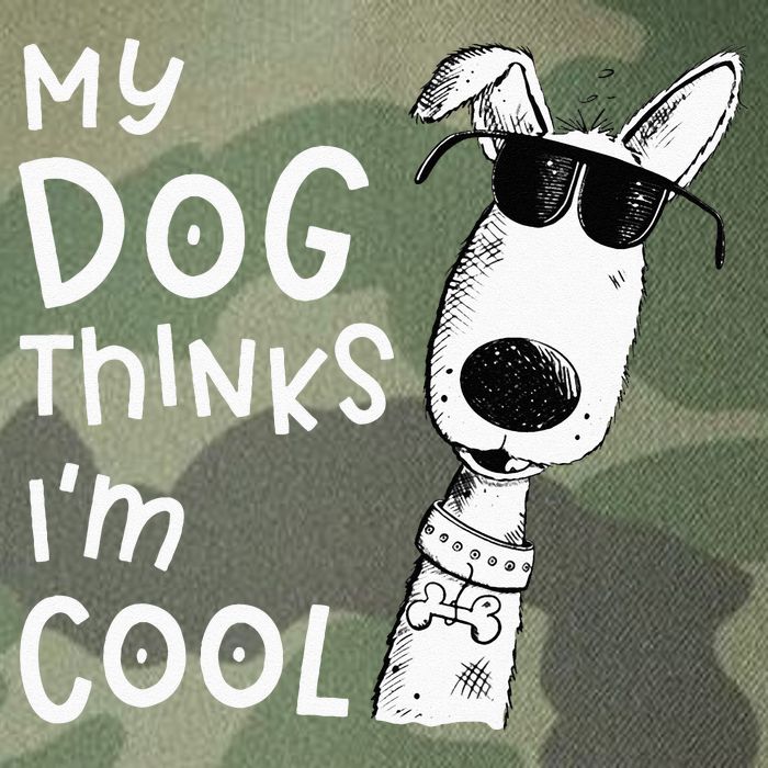 My Dog Thinks Im Cool For Dog Lover Legacy Tie Dye Trucker Hat