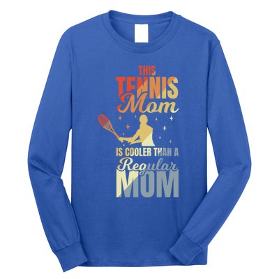 Mother's Day Tennis Mom Gift Long Sleeve Shirt