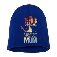 Mother's Day Tennis Mom Gift Short Acrylic Beanie