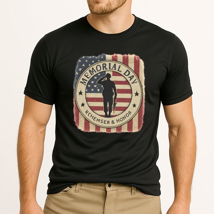 Memorial Day Tribute Cooling Performance Crew T-Shirt