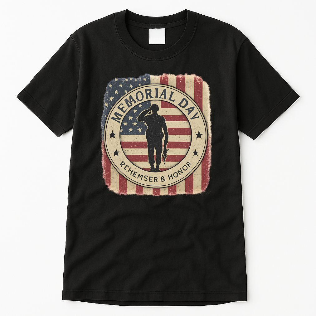 Memorial Day Tribute Tall T-Shirt