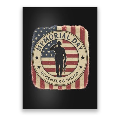 Memorial Day Tribute Poster