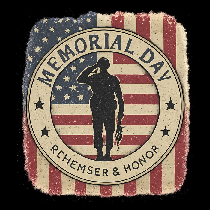 Memorial Day Tribute Visor