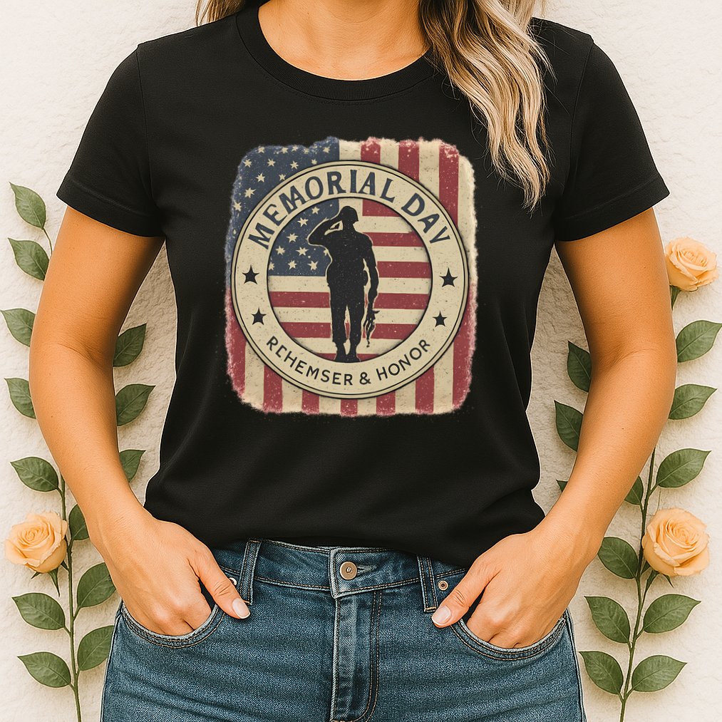 Memorial Day Tribute Womens T-Shirt
