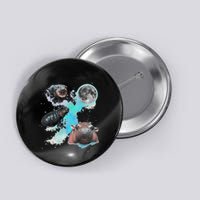 Moo Deng Three Moo Deng Moon Funny Hippo Button