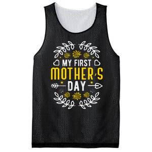 Mother's Day T For Best Mom Mesh Reversible Basketball Jersey Tank