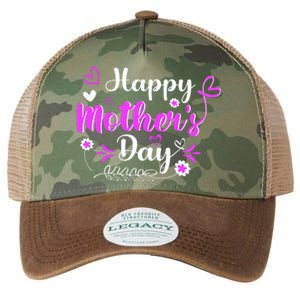 Mother's Day T For Best Mom Legacy Tie Dye Trucker Hat