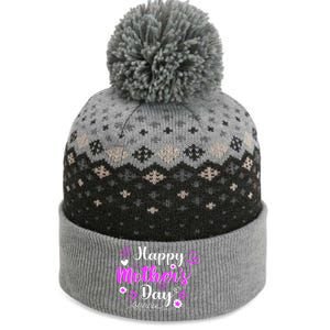 Mother's Day T For Best Mom The Baniff Cuffed Pom Beanie