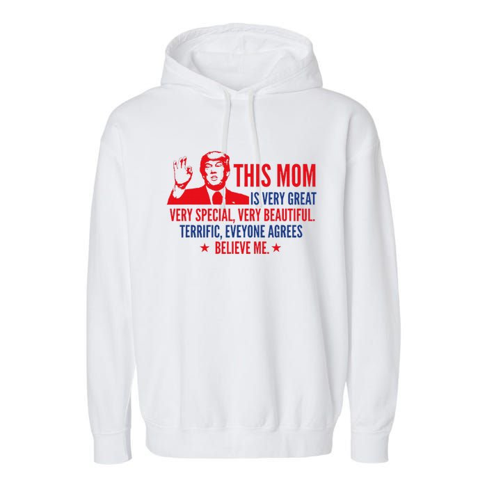 MotherS Day Trump Funny Quotes Election 2024 Garment-Dyed Fleece Hoodie