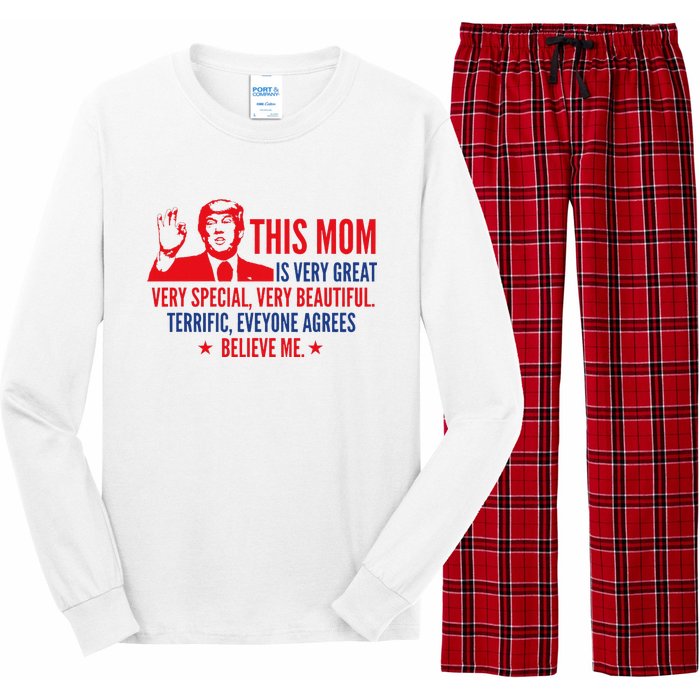 MotherS Day Trump Funny Quotes Election 2024 Long Sleeve Pajama Set