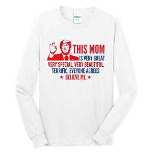 MotherS Day Trump Funny Quotes Election 2024 Tall Long Sleeve T-Shirt