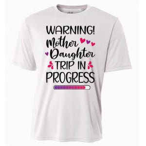 Mother Daughter Trip In Progress Vacation Family Travel Cooling Performance Crew T-Shirt