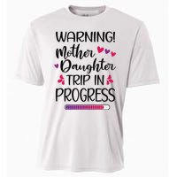 Mother Daughter Trip In Progress Vacation Family Travel Cooling Performance Crew T-Shirt