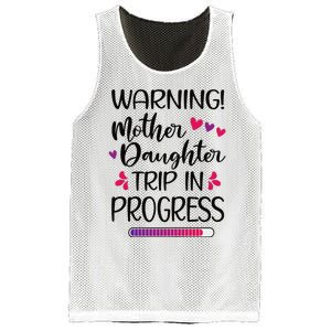 Mother Daughter Trip In Progress Vacation Family Travel Mesh Reversible Basketball Jersey Tank