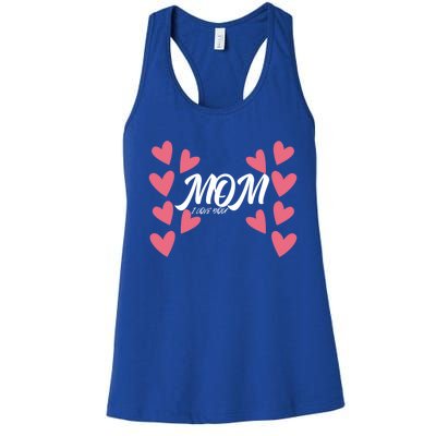 Mother's Day To Mom And Sister I Love You Mama Funny Gift Women's Racerback Tank