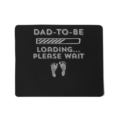 Mens Dad To Be Loading Gift Mousepad