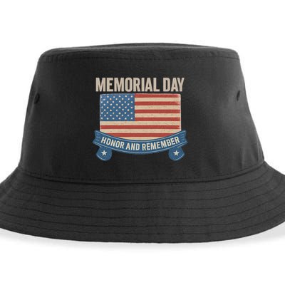 Memorial Day Tribute Sustainable Bucket Hat