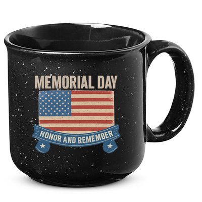 Memorial Day Tribute 15oz Campfire Ceramic Mug