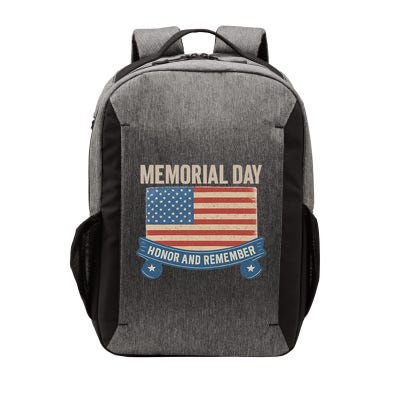 Memorial Day Tribute Vector Backpack