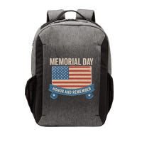 Memorial Day Tribute Vector Backpack