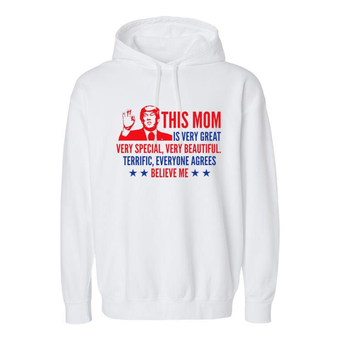 MotherS Day Trump Funny Quotes Election 2024 Garment-Dyed Fleece Hoodie