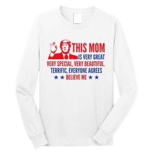 MotherS Day Trump Funny Quotes Election 2024 Long Sleeve Shirt