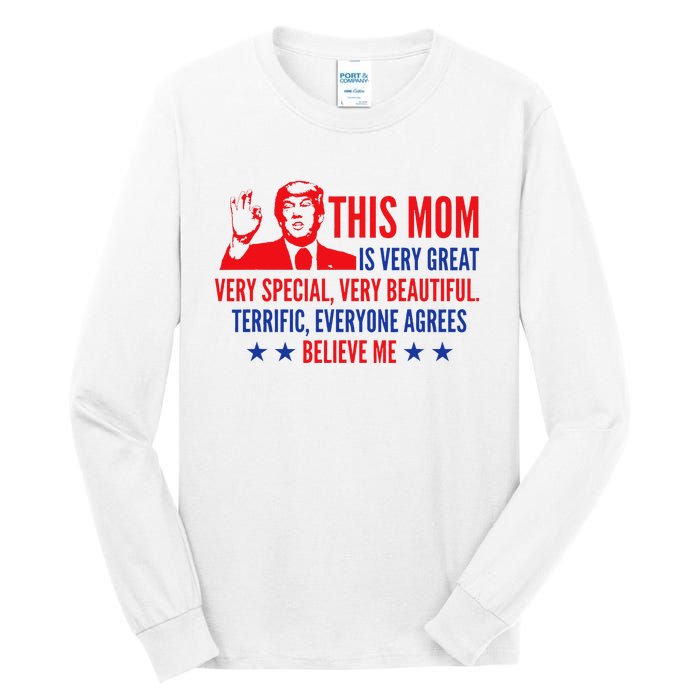 MotherS Day Trump Funny Quotes Election 2024 Tall Long Sleeve T-Shirt