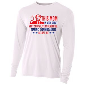 MotherS Day Trump Funny Quotes Election 2024 Cooling Performance Long Sleeve Crew