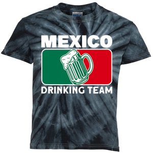 Mexico Drinking Team Funny Drinking Beer Lover Beer Pong Kids Tie-Dye T-Shirt