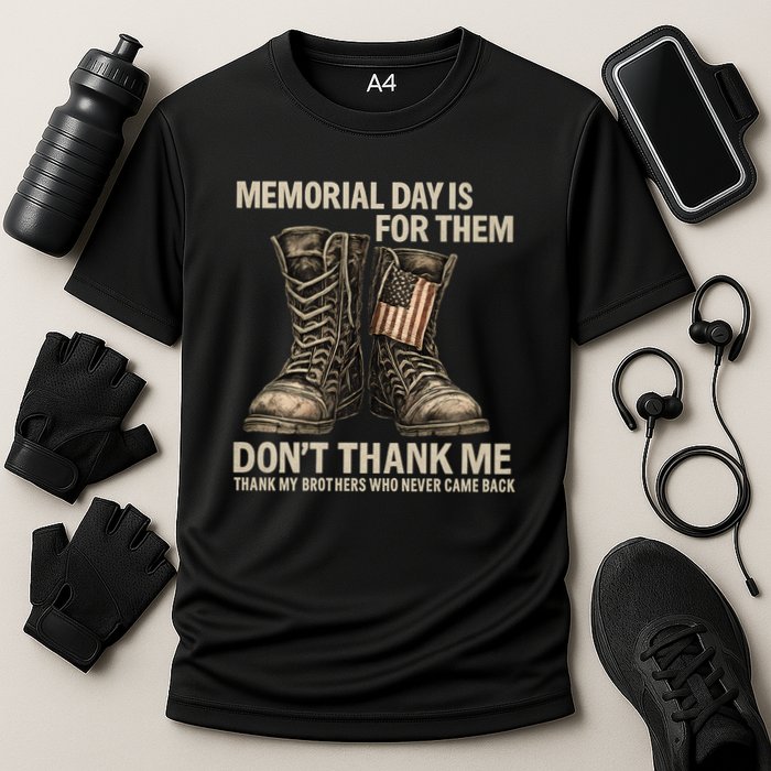 Memorial Day Tribute Cooling Performance Crew T-Shirt